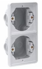 NIKO hydro inbouwkader 2v verticaal grijs 700-74000 - 4290109 - 4290109