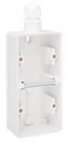 NIKO hydro onderbak 2v 1xm20 wd vert. wit 701-84251 - 4290141 - 4290141