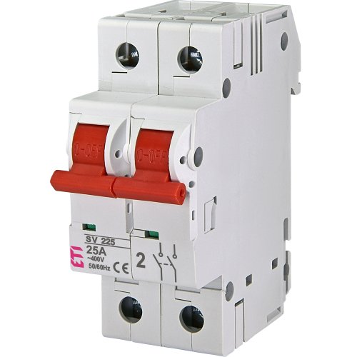 ETI SV hoofdschakelaar SV225 25A 2mod 2p - 431000122 - 20000551