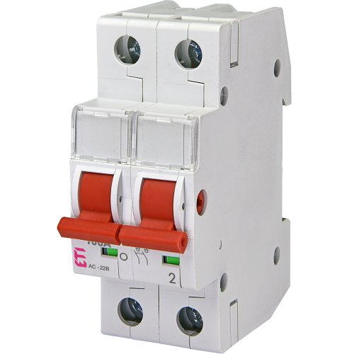 ETI SV hoofdschakelaar SV2100 100A 2mod 2p - 431000126 - 20000555