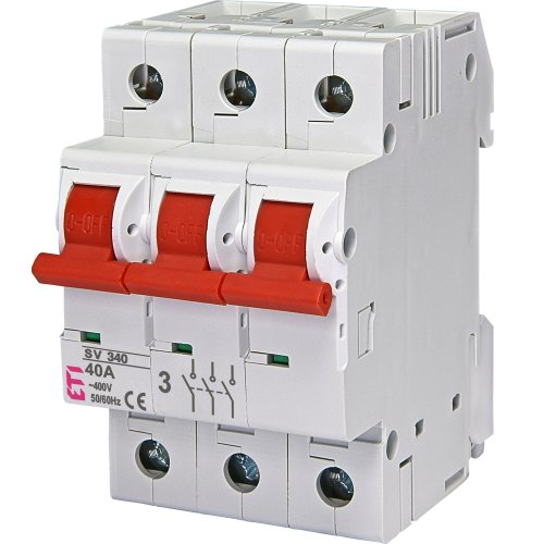 ETI SV hoofdschakelaar SV340 40A 3mod 3p - 431000143 - 20000559