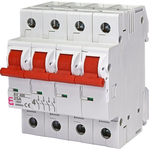 ETI SV hoofdschakelaar SV425 25A 4mod 4p - 431000162 - 20000571