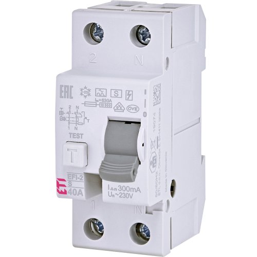 ETI Aardleksch. Sel. EFI-2 40A 300mA 2p - 432000037 - 20000621