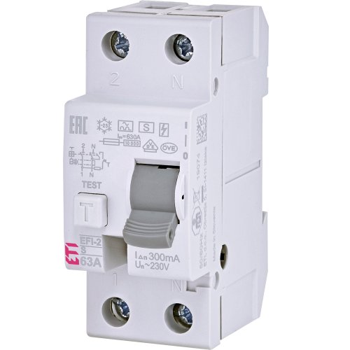 ETI Aardleksch. Sel. EFI-2 63A 300mA 2p - 432000038 - 20000622