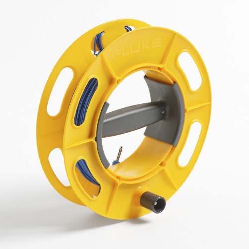 Fluke Aarde-kabelhaspel, 25M draad, blauw - 4343731 - 20011688