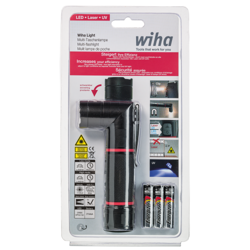 WIHA Zaklamp Professional (Light/UV/Laser) - 44155636 252b 47ec 9e73 dbbd946fec92 - 20013986