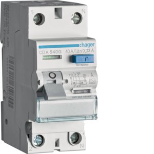HAGER aardlekschakelaar 0,03a 2p 40a CDA540G - 454c791a8111b73b0021e7cad4d9738d - 8411704