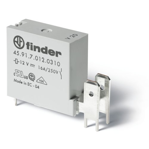 Finder FIN RELAIS 1M 16A 12VDC S. - 4591 0310 - 20006946