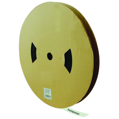 KLEMKO krimpkous transparant 9.5-4.7mm a100mtr FP7-TR-9.5 - 460262 - 11000492
