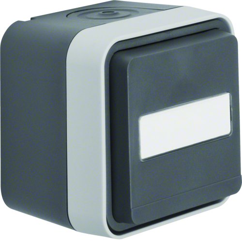 BERKER wcd 1v wd opbouw + tekstplaatje 47413515 - 47413515 - 11008980