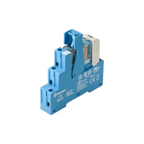 Finder FIN INTERF.RELAIS 1W 10A 12VDC S. - 483170120050 1 klein - 20007018