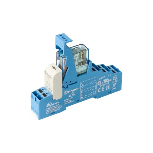 Finder FIN INTERF.RELAIS 2W 8A 24VDC S. - 48p570245050 1 klein - 4375501