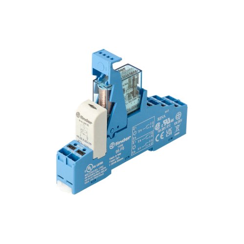 Finder FIN INTERF.RELAIS 2W 16A 24VDC S. - 48p870240050 1 klein - 20007096