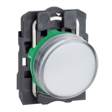 Schneider Electric Signaallamp, Rond, LED, &Oslash;22mm, 240V, IP65, Kleurloos - 4ad1f91b1009e356fa510d15582e7f67 - 20084004