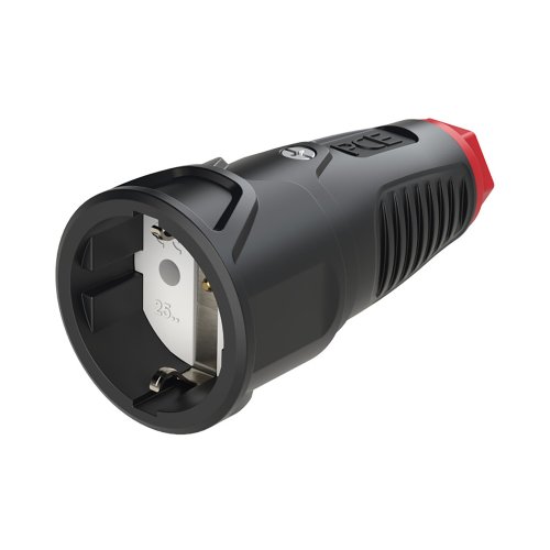 PCE Koppelcs randaarde Taurus2 zwa/roo rubber - 4bc7a548a59e92a345850a17b9f4dfa2 - 20158212
