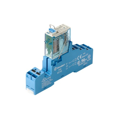 Finder FIN INTERF.RELAIS 2W 8A 24VDC - 4cp290240700m 1 klein - 20007135