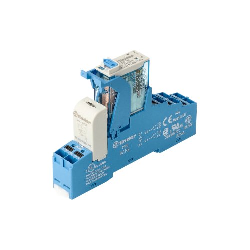 Finder FIN INTERF.RELAIS 2W 8A 24VDC - 4cp290245050 1 klein - 20007136