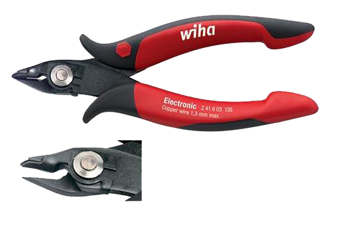 WIHA Zijkniptang Electronic Z41603. Brede, spitse kop en draadklemveer - 4eb99b93 10ea 4044 ae0f e232bfcf6b67 - 20013253