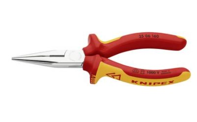 KNIPEX punttang recht 160mm 25 06 160 - 5015384 - 5015384