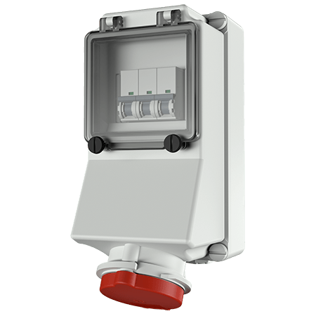 Mennekes WCD 32A 5P 6H 400V IP44 + autom. - 5016 - 20022081