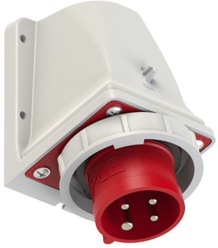 PCE toestel wcd opbouw 16a 4p 400v 6h ip67 - 5142 6v - 5142-6V