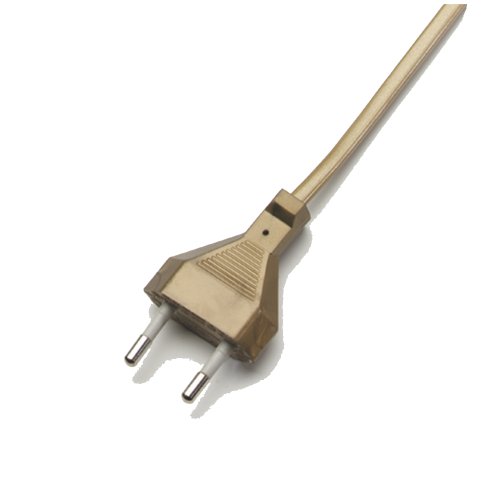 HK / HAKA Eurosnoer H03VVH2-F 2x0,75 gd 4 m - 517300019 - 20005667