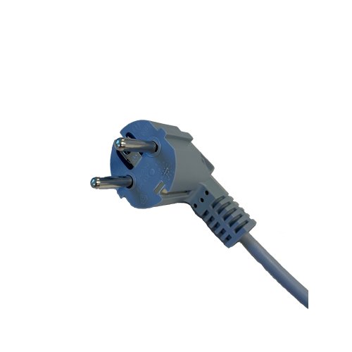 aansluitsnoer H05vv-f 3 x 1,50qmm 2 meter grijs - 517400039 - 20005695