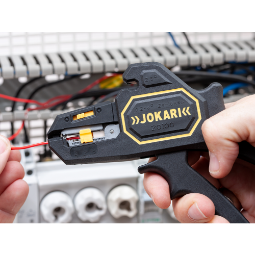 JOKARI automatische striptang softgrip 0,2-6mm 20100 VEA - 51a0a2e8 0358 4288 aab0 7207a51a0cba - 11010249
