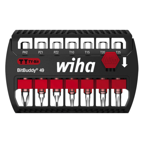 WIHA Bitset BitBuddy TY-Bit 49 7946 PH/PZ/TORX T10-T25, 7-delig - 536b3f09 10c4 4b3b 8b2d 048946ceec4e - 20014107