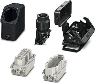 PHOENIX connectorset HC-EVO-B16PT-BWSC-HH-M25-PLRBK - 5530364 - 5530364