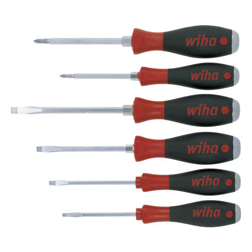 WIHA Schroevendraaierset SoftFinish zeskantschacht 530 SL/PZ met slagk - 55fdb990 7a85 4f7c b4d9 e0893b3e63f4 - 20012933