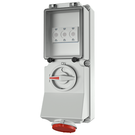 Mennekes WCD 32A 5P 6H 400V IP44 DUO zek.D02 - 5628a - 20022212