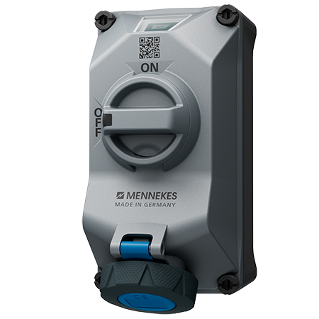 Mennekes WCD 16A 3P 6H 230V IP69 HW/VN DUOi A.lan - 5812306t - 20022261