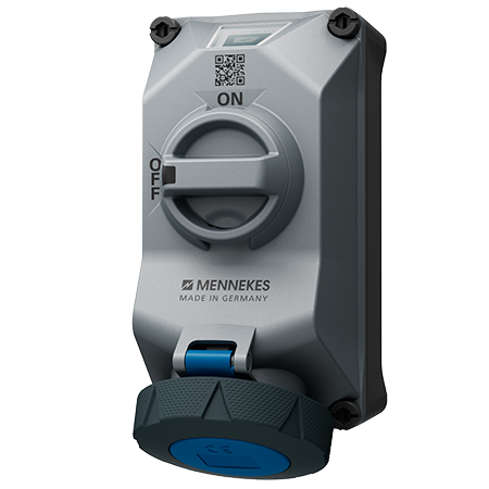 Mennekes WCD 32A 3P 6H 230V IP69 HW/VN DUOi A.lan - 5814306t - 20022264