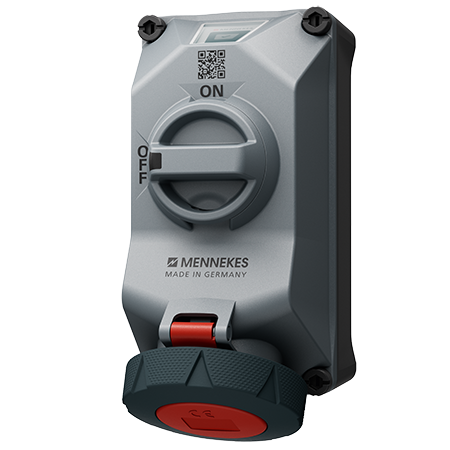 Mennekes WCD 32A 4P 6H 400V IP69 HW/VN DUOi A.lan - 5814406t - 20022265