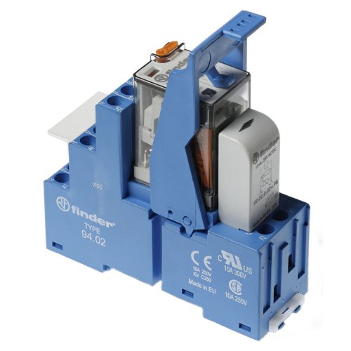 Finder FIN INTERF.RELAIS 2W 10A 24VAC - 5832 - 20007471