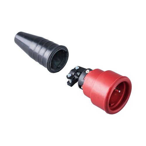 Keraf Volrubber koppelcontactstop 16A 250V~ randaarde blok rood - 58e594211e171da91519c34fa081ede5 - 20157450