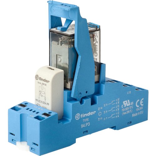 Finder FIN INTERF.RELAIS 3W 10A 12VDC - 58p390240050 1 - 20007482