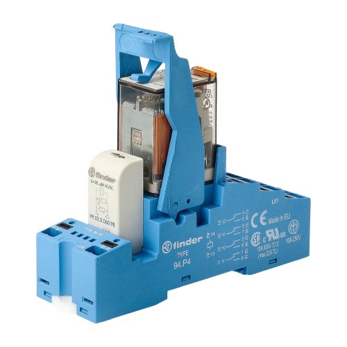 Finder FIN INTERF.RELAIS 4W 7A 110VAC - 58p480480060 1 - 20007490