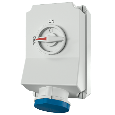 Mennekes WCD 63A 4P 9H 230V IP44 DUO - 5955a - 20022275