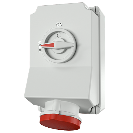 Mennekes WCD 63A 4P 6H 400V IP44 DUO - 5956a - 20022276