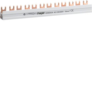HAGER aansluitrail vork 2-polig 10qmm 12 modulen KDN263A - 59ccd0e21264a3e1d6c185068262ccf8 - 8411706
