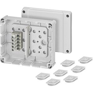 Hensel Kabeldoos IP54. 1.5-2.5 mm&sup2;. 5 polige klem. Grijs - 6000041 etim internet - 20010440