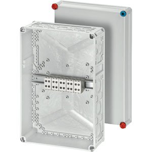 Hensel Kabeldoos IP65 BM3. 4x 2.5-50 mm&sup2; Cu/Alu. 5 polig. Grijs - 60001010 etim internet - 20010691