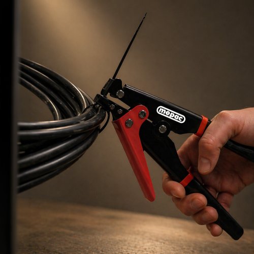 MEPAC Ergonomische bundelbandtang voor eenvoudig spannen en knippen - 600410 3 - 20041655