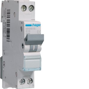 HAGER automaat 1p+n b16 6ka MKN516 - 600eee5c9b5f97e935aececc34a1148e - 8411714