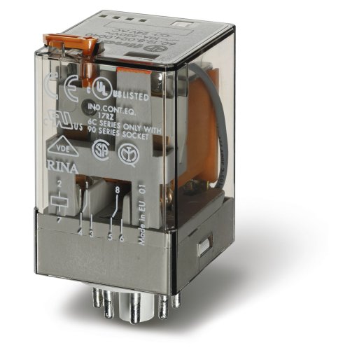 Finder FIN RELAIS 2W 10A 24VAC - 6012 0040 - 20007523