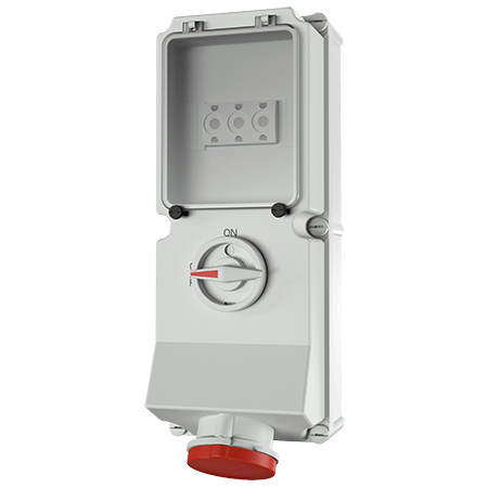 Mennekes WCD 63A 5P 6H 400V IP44 DUO zek.D02 - 6066a - 20022288