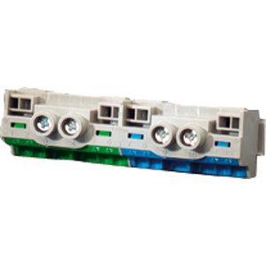 Hensel PE-en Nul-klem voor KV 4.5 module. per PE/N 2x25mm&sup2; en 4x4 mm&sup2; - 61000726 etim internet - 20010846