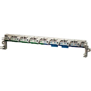 Hensel PE-en Nul-klem voor KV 18 module breed. per PE/N 4x25mm&sup2; en 16x4 mm&sup2; - 61000730 etim internet - 20010850